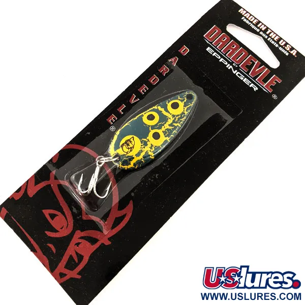  Eppinger Dardevle Spinnie, 1/3oz Frog fishing spoon #24299