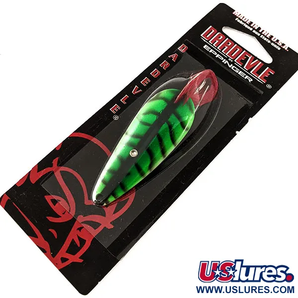 Vintage  Eppinger Dardevle Imp Feathered Weedless, 2/5oz  fishing spoon #20208