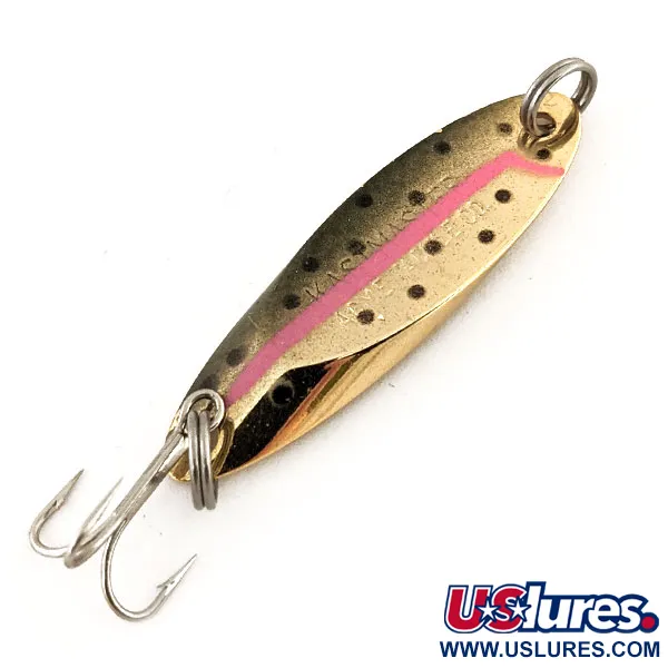 Vintage  Acme Kastmaster, 1/4oz Gold / Trout fishing spoon #13104