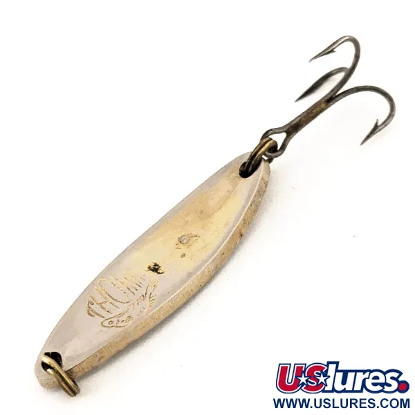 Vintage   Thomas Rough Rider, 1/4oz Silver fishing spoon #13111