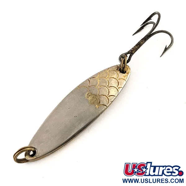 Vintage   Thomas Rough Rider, 1/4oz Silver fishing spoon #13111