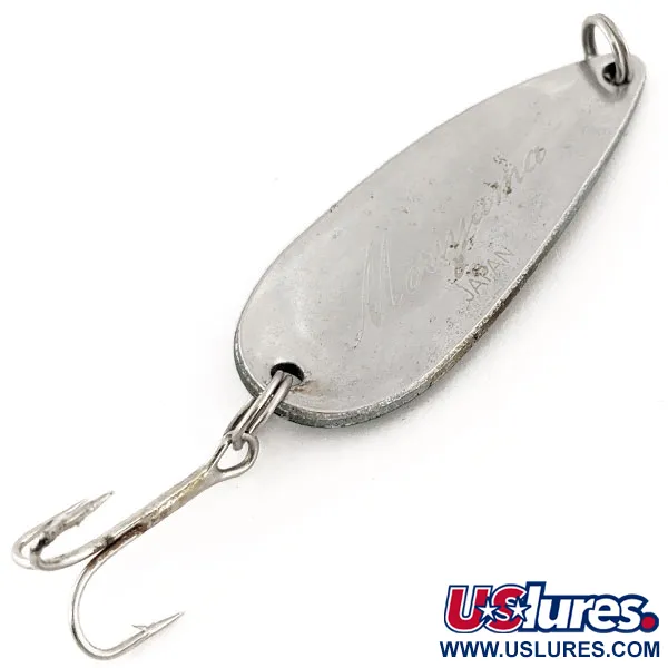 Vintage   Moriyama, 2/5oz Frog / Nickel fishing spoon #13117