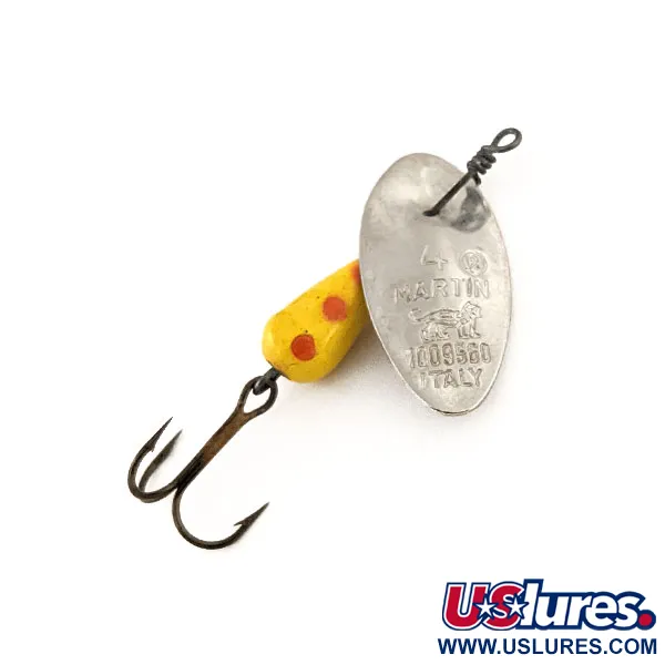 Vintage   Panther Martin 4, 1/8oz Silver spinning lure #13129