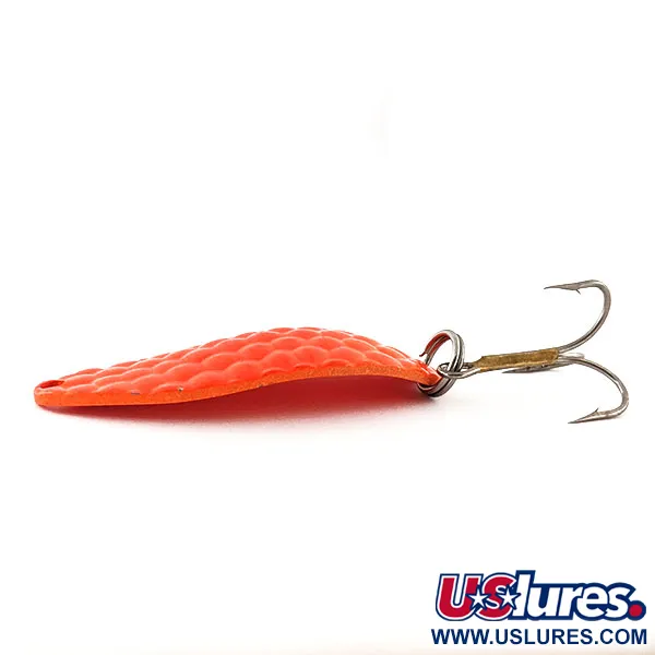 Vintage   Acme Little Cleo, 2/5oz Orange fishing spoon #13134