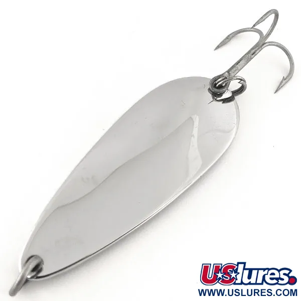 Vintage   Tony Accetta 7, 3/4oz Nickel fishing spoon #13146