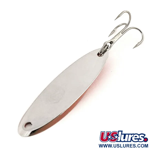 Vintage  Acme Kastmaster, 1/2oz Orange / Nickel fishing spoon #13162