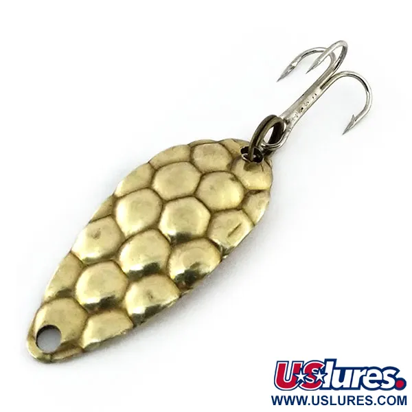 Vintage   Acme Little Cleo, 1/8oz Brass fishing spoon #13207