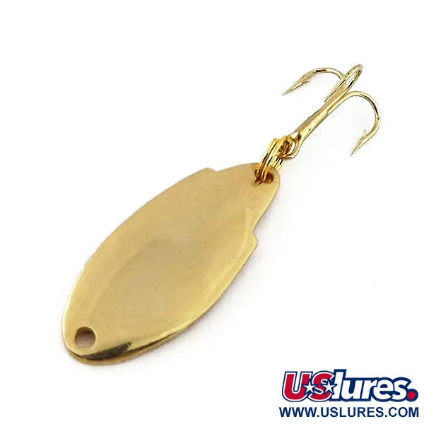 Vintage   Acme Thunderbolt, 1/8oz Gold fishing spoon #13211
