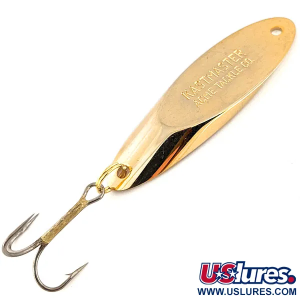 Vintage  Acme Kastmaster, 3/4oz Gold fishing spoon #13231