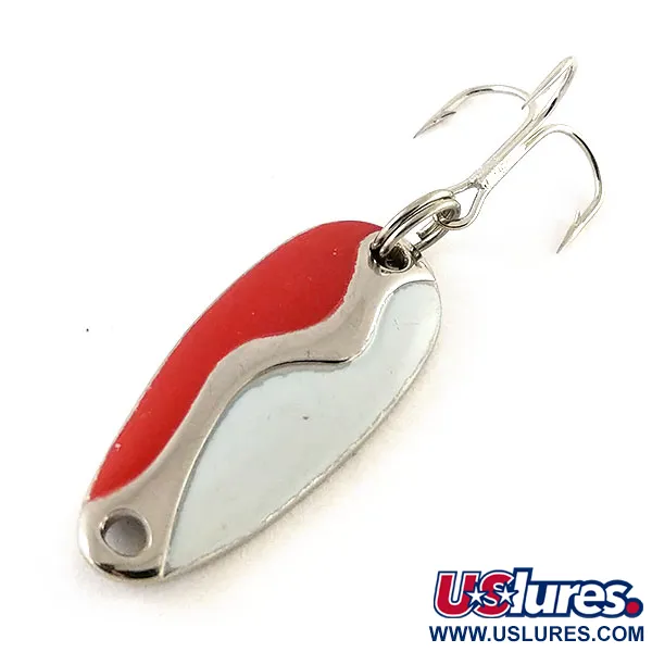 Vintage  Acme ​Kamlooper Junior​, 1/4oz Red / White fishing spoon #13256