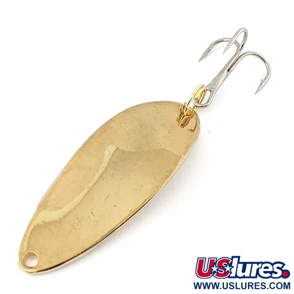 Vintage   Acme Little Cleo, 1/3oz Gold fishing spoon #13443