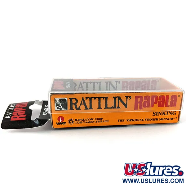   Rapala Rattl'n RAP 05 UV, 2/5oz Fire Tiger fishing spoon #17318
