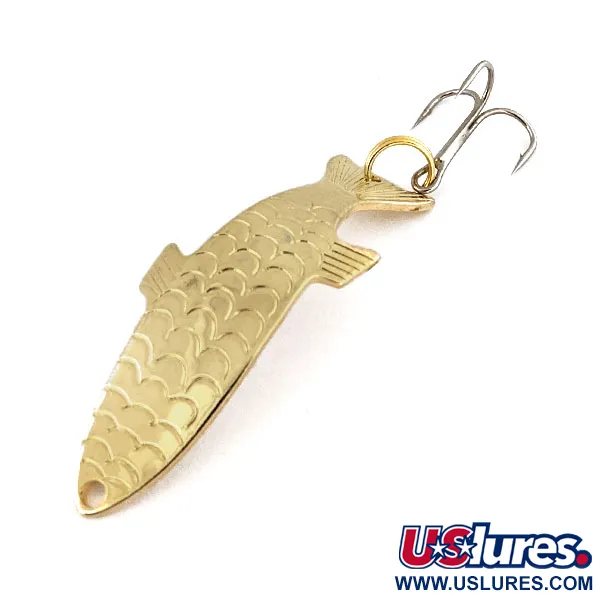 Vintage   Acme Phoebe, 1/4oz Gold fishing spoon #13536