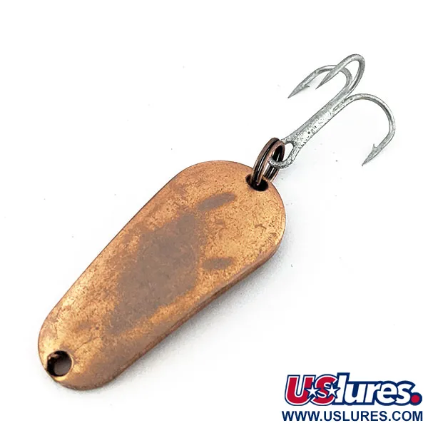 Vintage   Luhr Jensen Luhr’s wobbler , 2/5oz Copper fishing spoon #13552