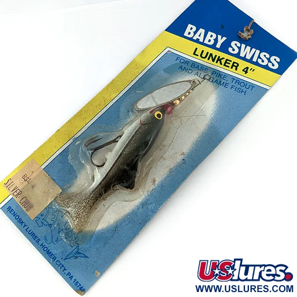   Renosky Lures Baby Swiss Lunker 4, 1oz  spinning lure #13556