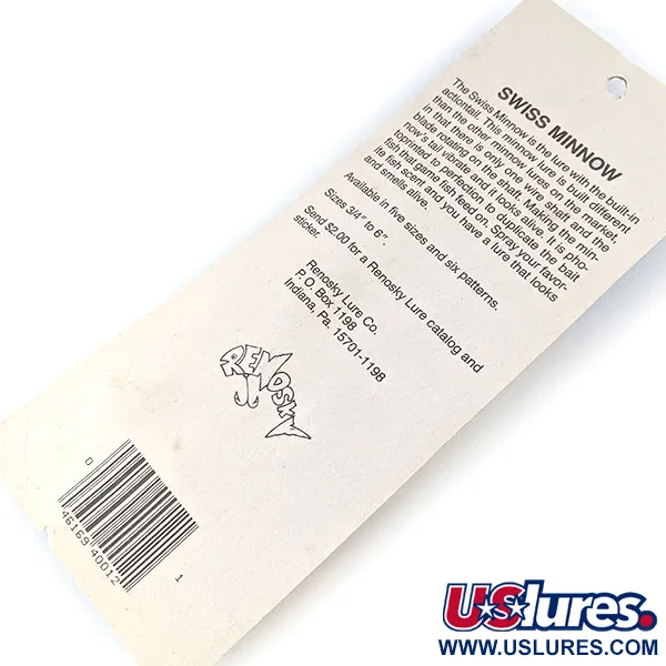   Renosky Lures Baby Swiss Lunker 4, 1oz  spinning lure #13557