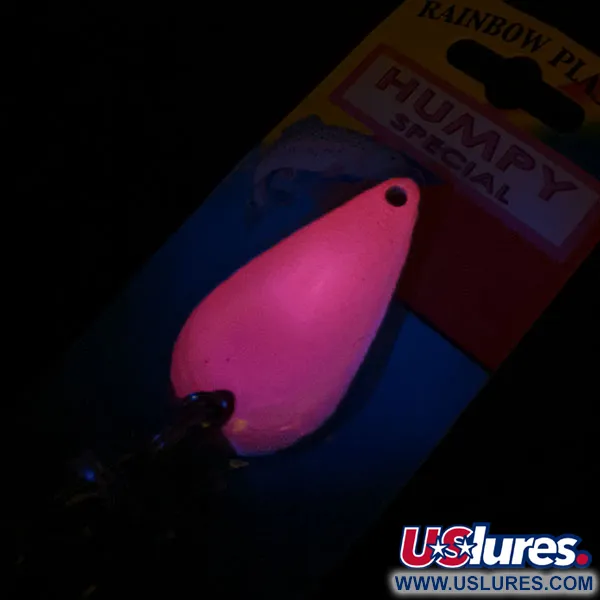   ​Rainbow Plastics Humpy Special UV, 1/2oz Pink fishing spoon #14008
