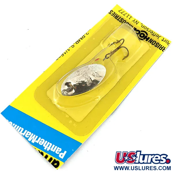   Panther Martin 2, 3/32oz Nickel / Yellow spinning lure #13623