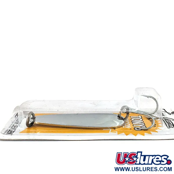  Luhr Jensen Tony Accetta Tony's Spoon, 2/5oz Nickel fishing spoon #14464