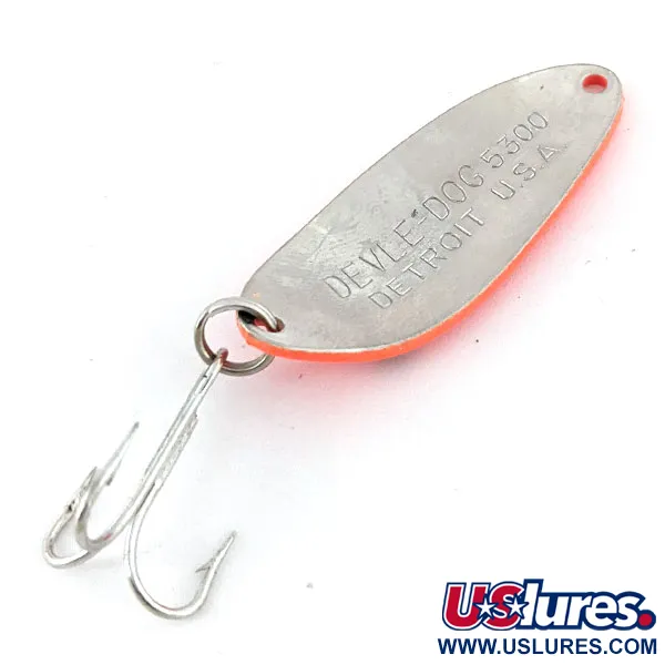 Vintage  Eppinger Dardevle Devle Dog 5300 UV, 1/3oz  fishing spoon #13685