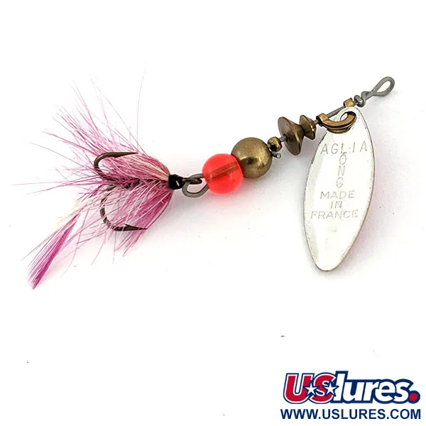 Vintage   Mepps Aglia Long 0 Dressed Lightning, 3/32oz  spinning lure #13706