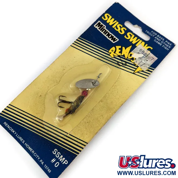  Renosky Lures Renosky Swiss Swing, 1/16oz  spinning lure #13715