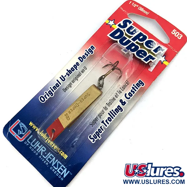  Luhr Jensen Super-Duper 503, 1/8oz  fishing spoon #13720