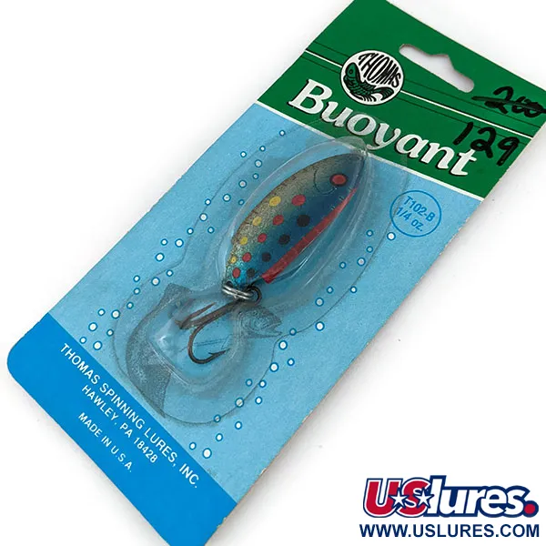   Thomas Buoyant, 1/4oz Blue / Red fishing spoon #13734
