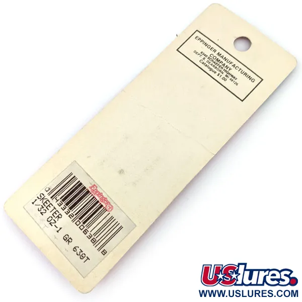  Eppinger Dardevle Skeeter, 1/32oz Pearl fishing spoon #13743