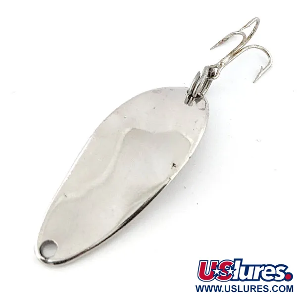 Vintage   Little Cleo Seneca, 1/4oz Nickel fishing spoon #13766