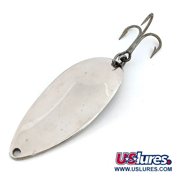Vintage  Seneca Little Cleo (Hula Girl), 3/4oz Nickel fishing spoon #13803