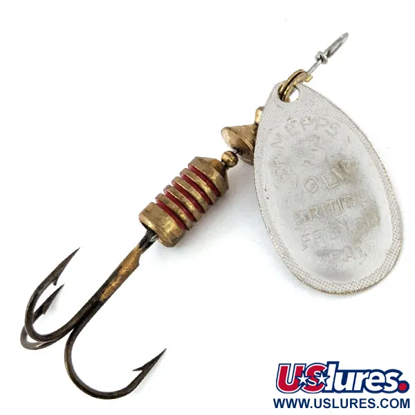 Vintage   Vintage Mepps Aglia 3 (1970s), 1/4oz Silver spinning lure #13835