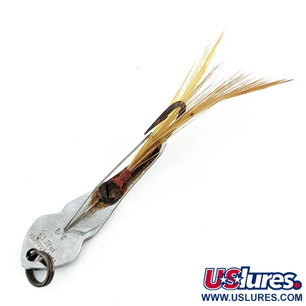 Vintage   Tony Accetta Pet Spoon 12, 1/16oz Nickel fishing spoon #13842