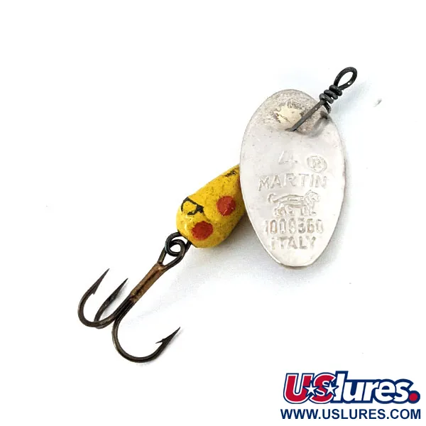 Vintage   Panther Martin 4, 1/8oz Silver spinning lure #13868