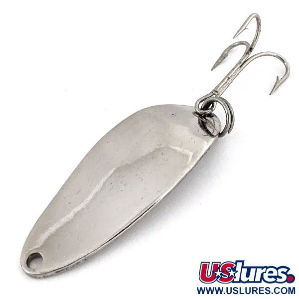 Vintage  Seneca Little Cleo (Hula Girl), 1/3oz Nickel fishing spoon #13873