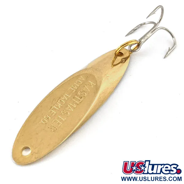 Vintage  Acme Kastmaster, 3/8oz Gold fishing spoon #13879