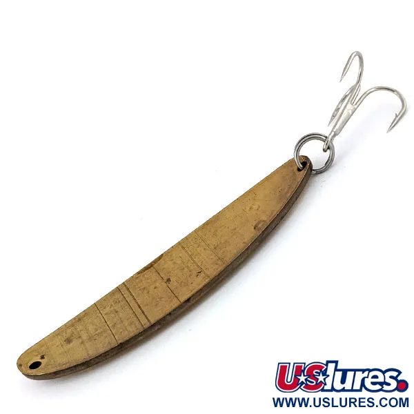 Vintage  Acme Side-Winder, 3/4oz Brass fishing spoon #13889