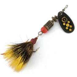 Mepps Black Fury 1 Dressed (squirrel tail)