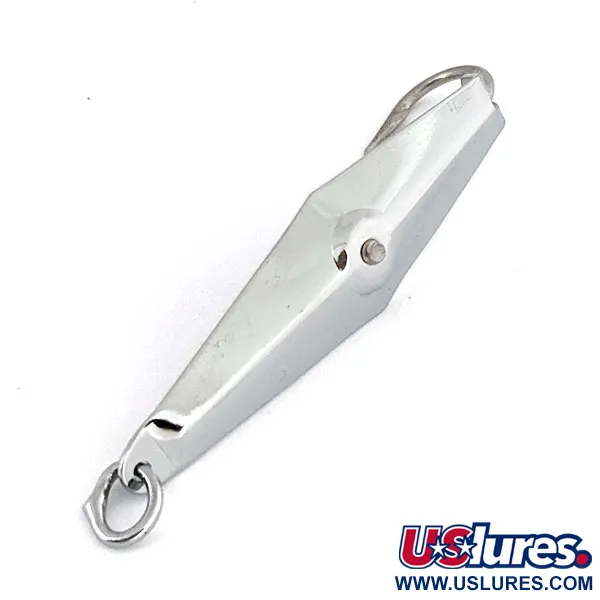 Vintage  James E. Clark  ​Clark Spoon, 3/16oz Nickel fishing spoon #13979