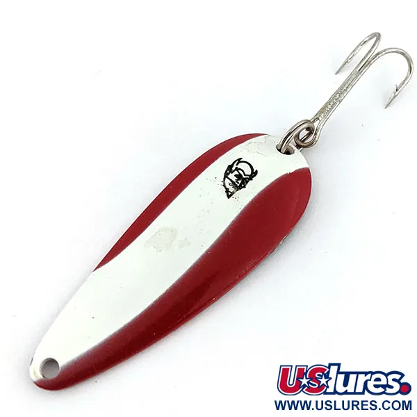 Vintage  Eppinger Dardevle Imp, 2/5oz Red / White / Nickel fishing spoon #13985