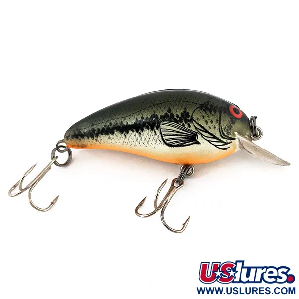 Vintage   Bomber model B 4A, 1/4oz Baby Bass fishing spoon #13991