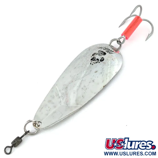 Vintage   Mepps Little Wolf, 3/4oz Silver fishing spoon #13995
