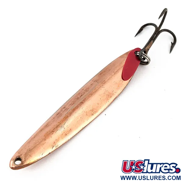 Vintage  Bay de Noc Bay De Noc Swedish pimple #7, 3/4oz Copper fishing spoon #14030