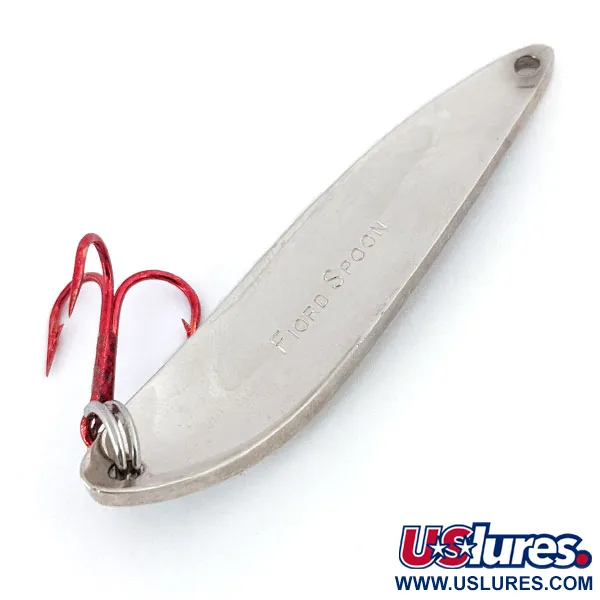 Vintage  Acme Fiord Spoon , 1/2oz Nickel fishing spoon #14178