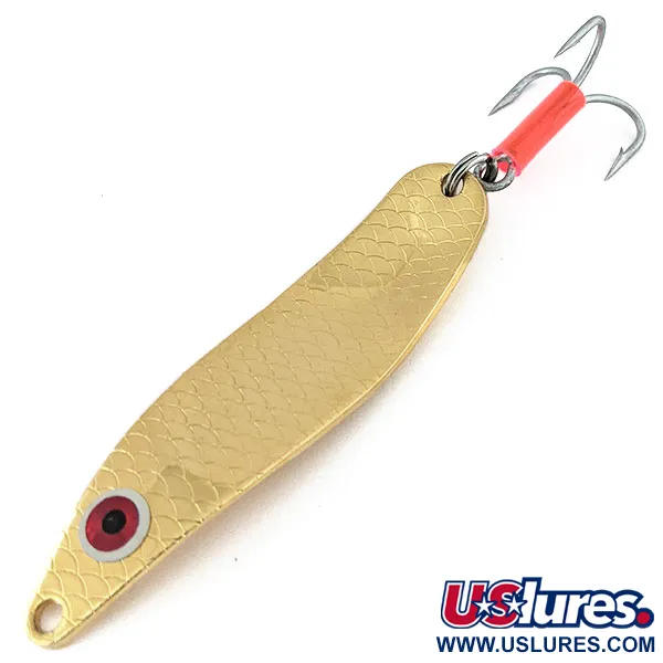 Vintage   Mepps Syclops 2, 3/5oz Gold fishing spoon #14180