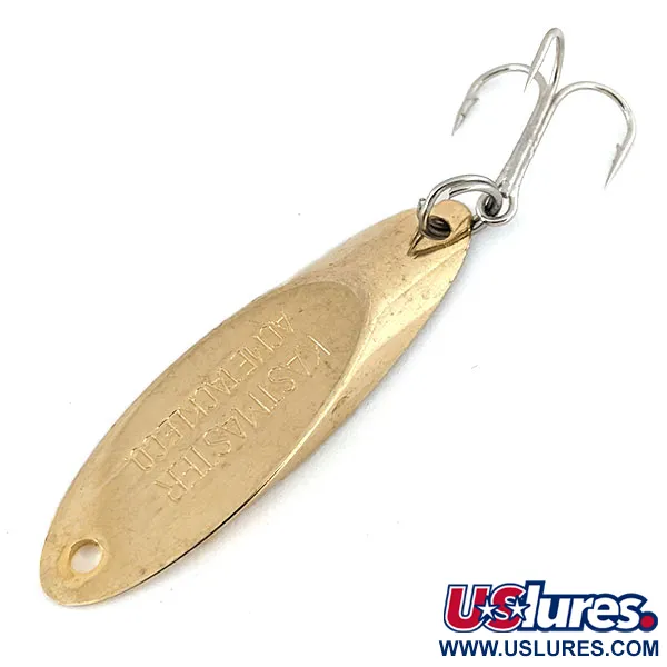 Vintage  Acme Kastmaster, 1/2oz Gold fishing spoon #14188