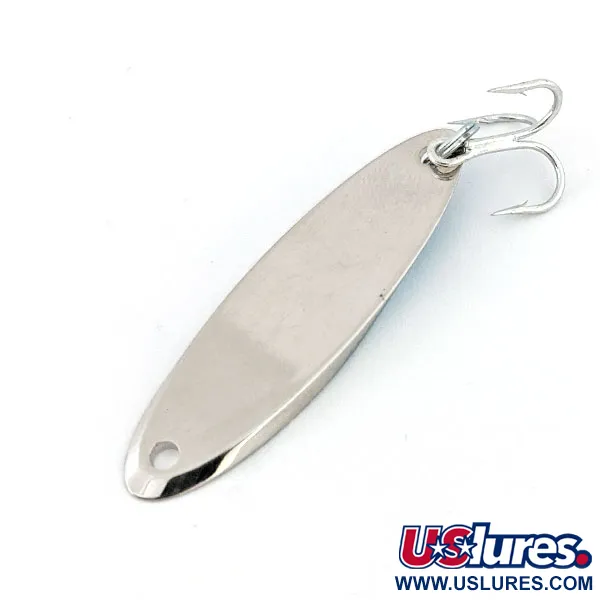 Vintage  Acme Kastmaster, 1/4oz Nickel / Blue fishing spoon #14190