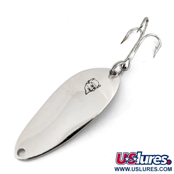 Vintage  Eppinger Dardevle Devle Dog 5300, 1/3oz Nickel fishing spoon #14199