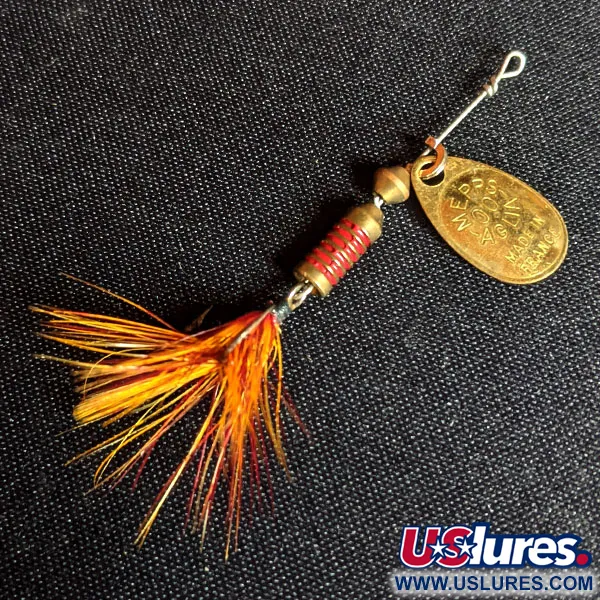 Vintage   Mepps Aglia 00 Dressed, 1/16oz  spinning lure #14225