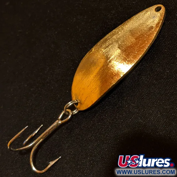 Vintage  Seneca Little Cleo (Hula Girl), 2/3oz Copper fishing spoon #14240